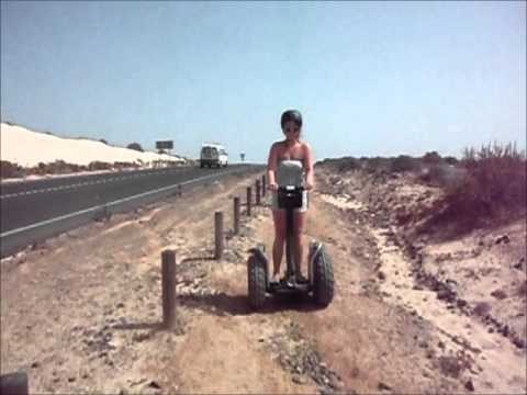 Segway Corralejo Steph, Arran, Shirley &amp; Jamie wmv